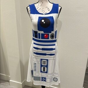 Star Wars R2-D2 Inspired Sleeveless Dress